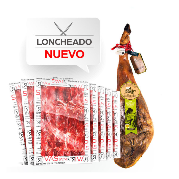 JAMÓN DE CEBO DE CAMPO 100% IBÉRICO +3 AÑOS DE CURACIÓN - (LONCHEADO)