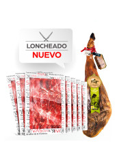 JAMÓN DE CEBO DE CAMPO 100% IBÉRICO +3 AÑOS DE CURACIÓN - (LONCHEADO)