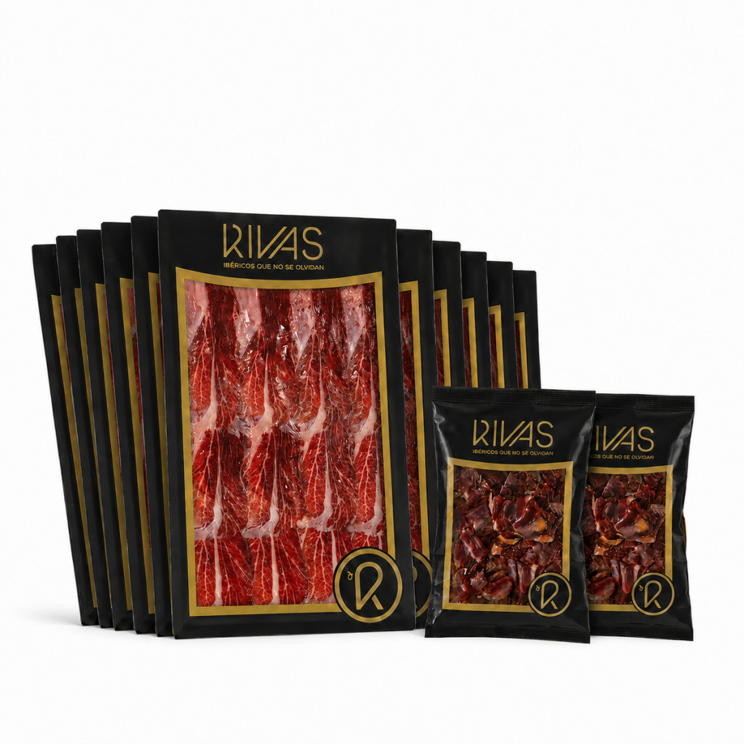 JAMÓN ECOLÓGICO BEHER BELLOTA 100% IBÉRICO PATA NEGRA LONCHEADO