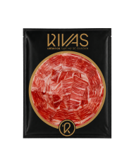 90 GRS. JAMON BELLOTA 100% IBERICO CORTE TRADICIONAL (VETEADO PREMIUM) EXCELENTE Y LIMITADO