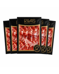 1/2 KG. JAMÓN BELLOTA IBÉRICO 100% NATURAL LONCHEADO EN 5 SOBRES