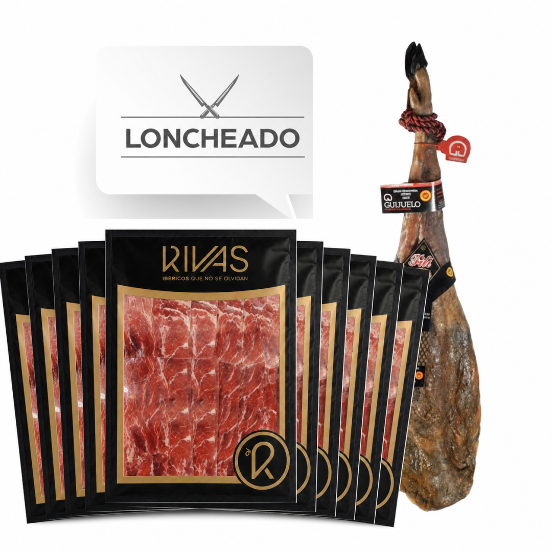 JAMÓN DE BELLOTA IBÉRICO 75% RAZA IBÉRICA - FILI (LONCHEADO)