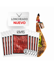 JAMÓN DE CEBO DE CAMPO 100% IBÉRICO +3 AÑOS DE CURACIÓN - (LONCHEADO)