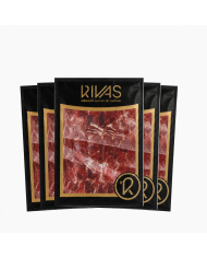 JAMÓN DE BELLOTA PREMIUM 75% IBÉRICO LONCHEADO - PACK DE 5 SOBRES