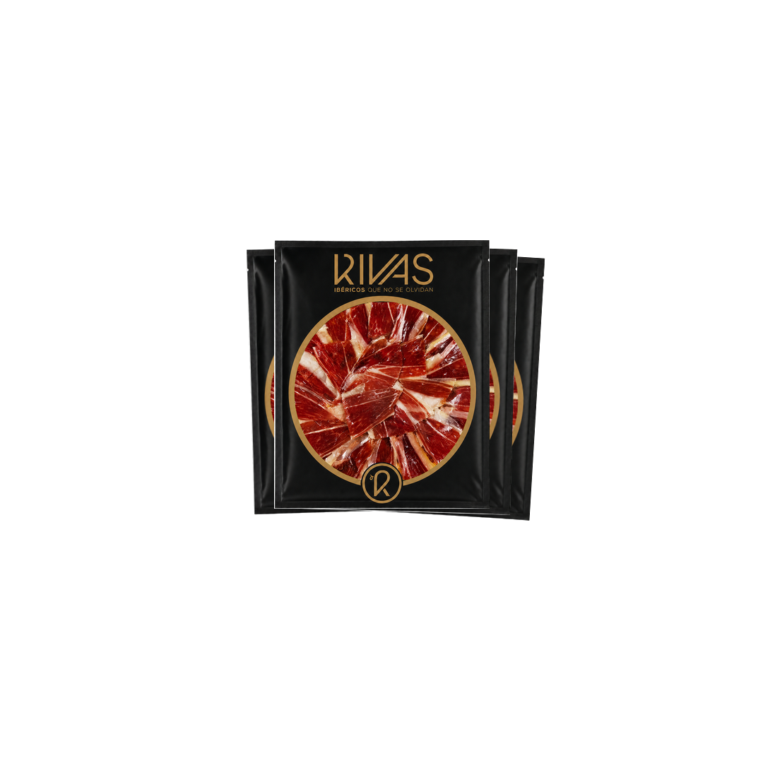 3+1 PALETA BELLOTA 100% IBERICA CORTE TRADICIONAL ( 4 sobres al precio de 3 ).