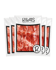 1KG JAMÓN IBÉRICO RSV SALAMANCA LONCHEADO EN PAQUETES DE 100 GRS