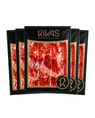 1/2 KG. JAMÓN DE BELLOTA IBÉRICO SALAMANCA LONCHEADO EN 5 SOBRES