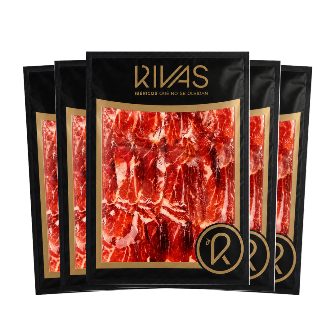 1/2 KG. PALETA DE BELLOTA IBÉRICA SALAMANCA LONCHEADA EN SOBRES DE 5