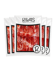 1/2 KG. JAMÓN IBÉRICO SELECCIÓN +24 MESES LONCHEADO EN 5 SOBRES
