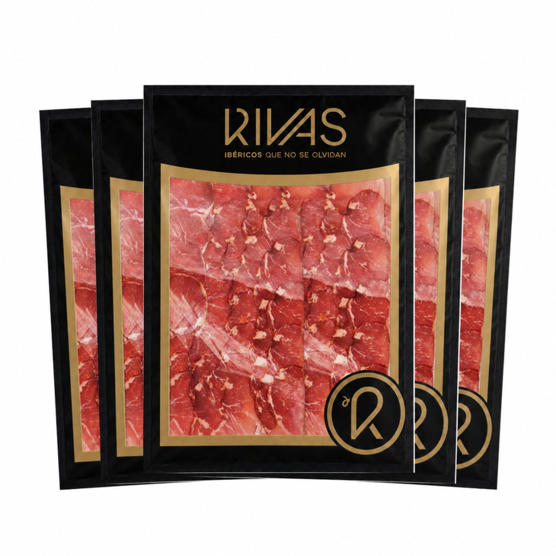 1/2 KG. LOMO BELLOTA IBÉRICO 100% NATURAL (SALAMANCA) LONCHEADO EN 5 SOBRES