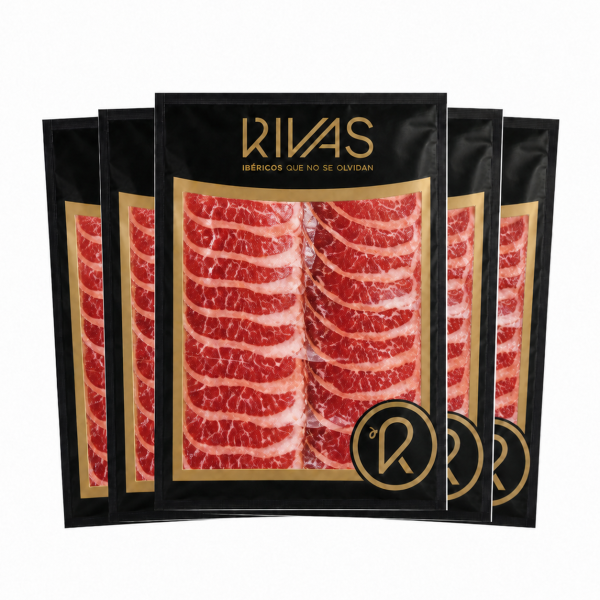 1/2 KG. LOMITO (PRESA) BELLOTA PURO 100% NATURAL LONCHEADO EN 5 SOBRES