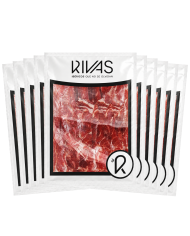JAMÓN LONCHEADO RIVAS 100%  CEBO DE CAMPO IBÉRICO