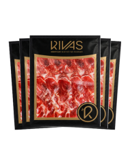 1/2 KG. JAMÓN BELLOTA IBÉRICO 100% NATURAL LONCHEADO EN 5 SOBRES
