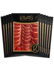 1Kg. Lomo de bellota iberico (Guijuelo) loncheado 10 sobres de 100Grs.