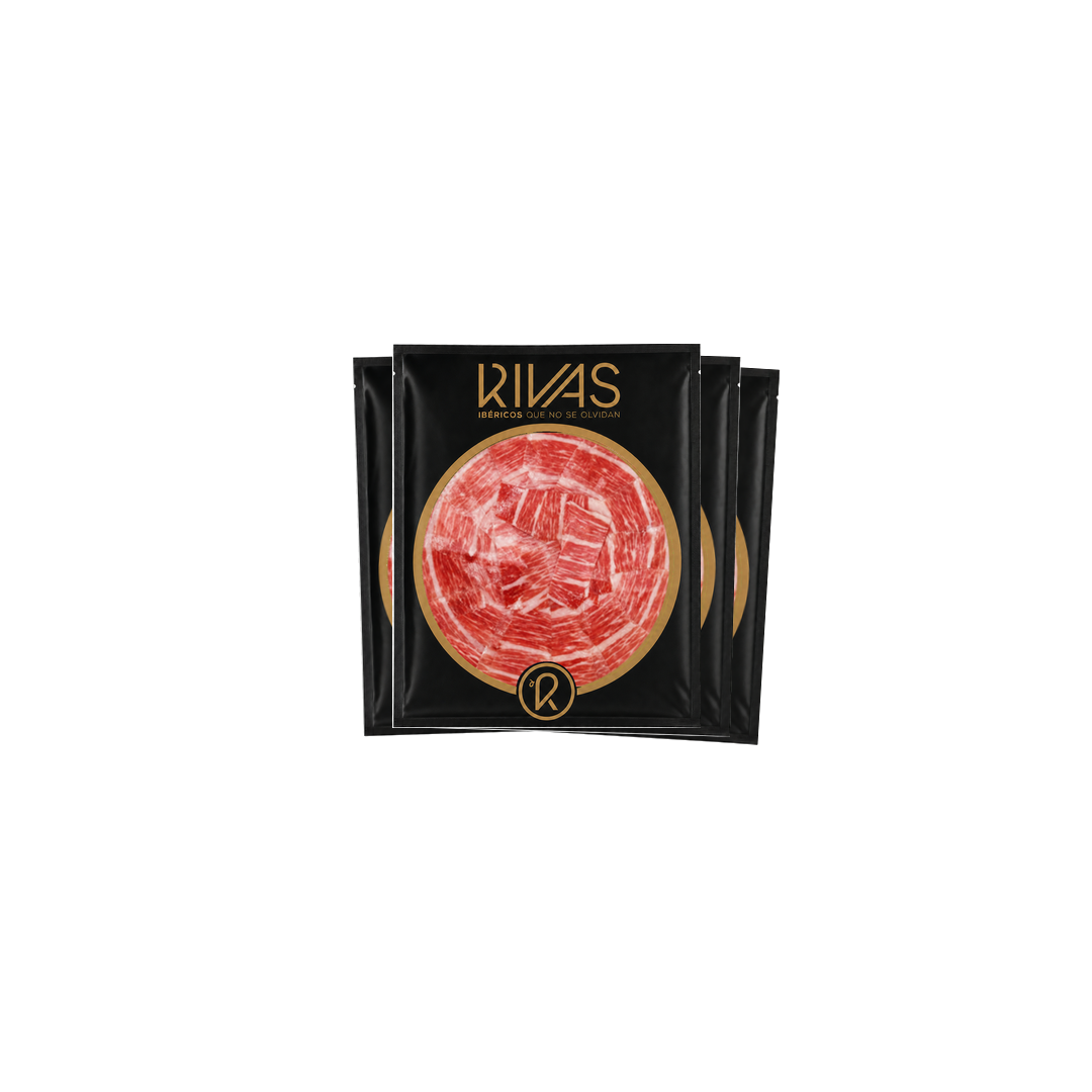 3+1 JAMON BELLOTA 75% IBÉRICO CORTE TRADICIONAL (4 sobres al precio de 3 ).