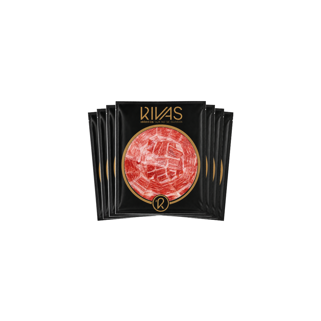 5+2 JAMÓN BELLOTA 100% IBÉRICO CORTE A CUCHILLO