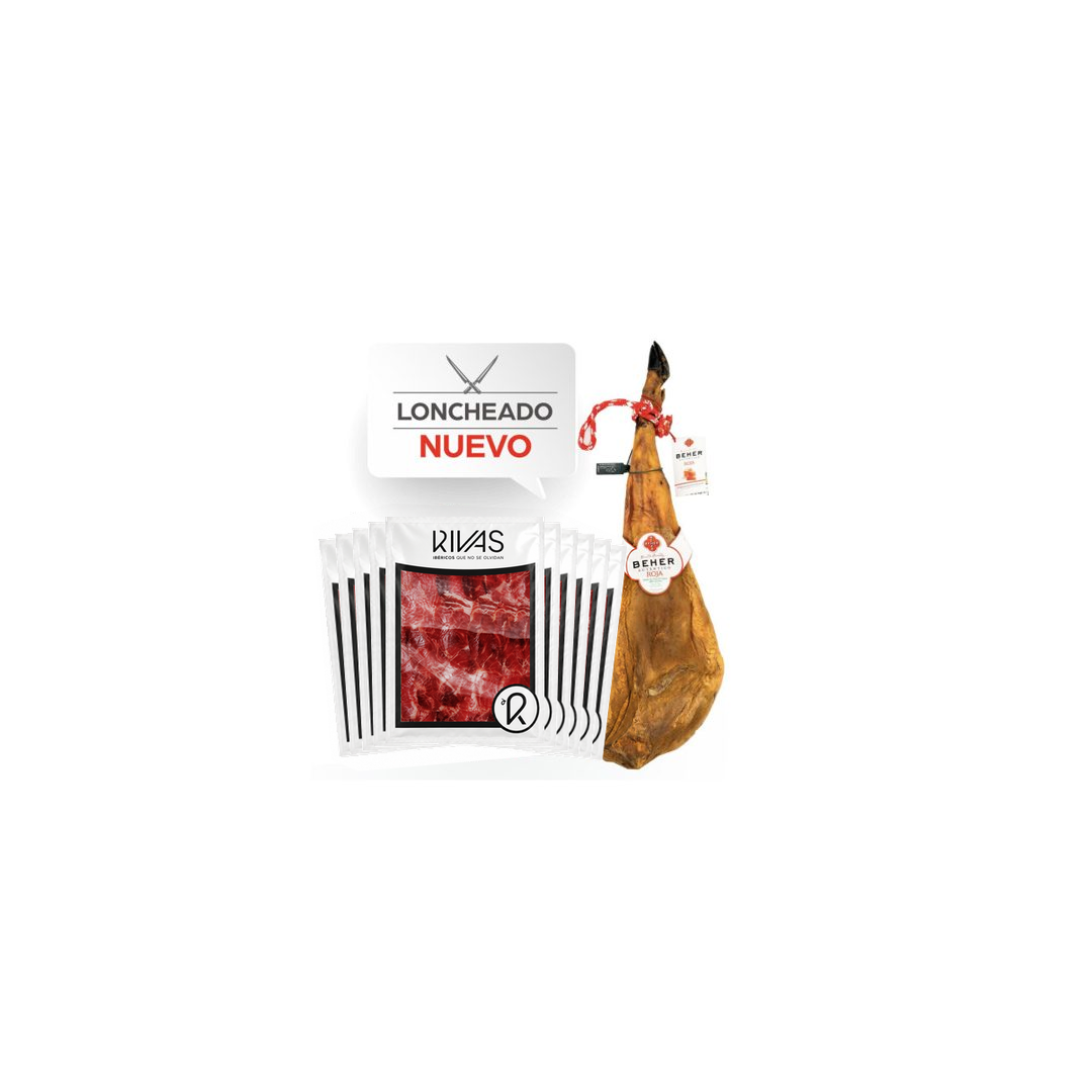 JAMÓN BEHER CEBO DE CAMPO 100% RAZA IBÉRICA (LONCHEADO)