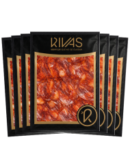 5+2 LONCHEADO CHORIZO IBÉRICO PURO BELLOTA NATURAL RESERVA. ( 7 sobres al precio de 5 ).