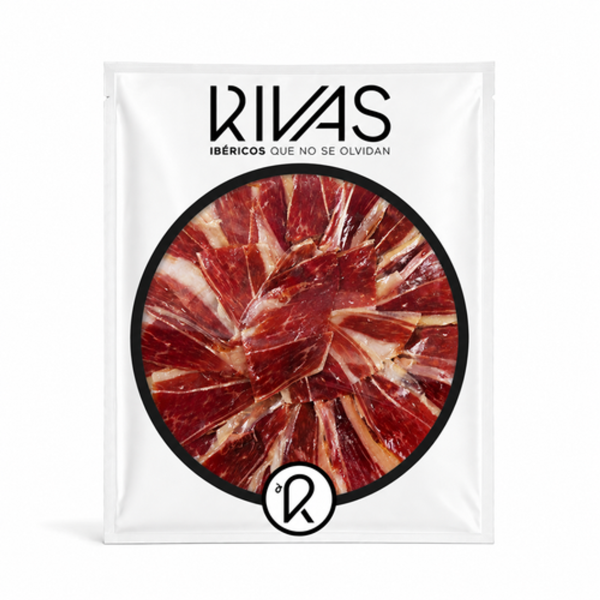 JAMON 100% NATURAL CORTE A CUCHILLO  90-100Grs