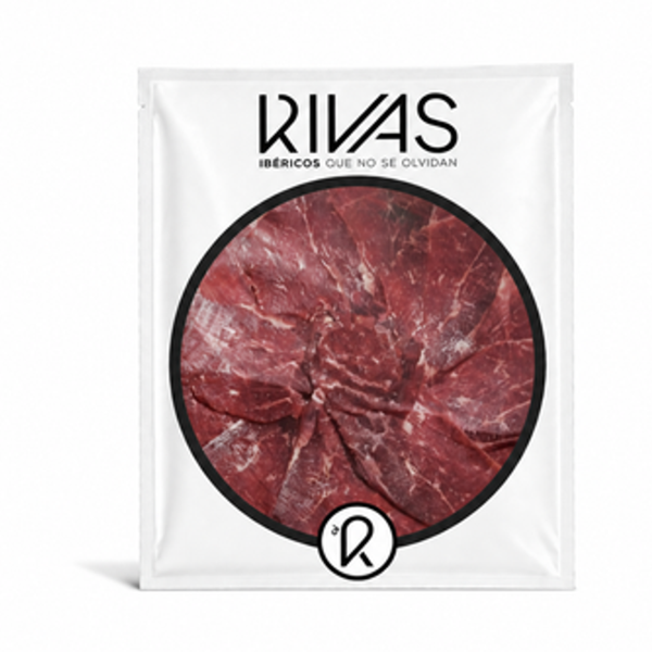 CECINA VACA PREMIUM IGP LONCHEADA PRESENTADA EN PLATO