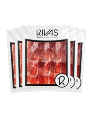 LONCHEADO DE JAMÓN 100% NATURAL GRAN RESERVA PREMIUM RIVAS +4 AÑOS SALAMANCA 1/2 KG  5 SOBRES DE 100 GRS
