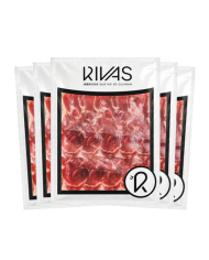 LONCHEADO DE PALETA 100% NATURAL GRAN RSV. RIVAS  PREMIUM + 3 AÑOS SALAMANCA 1/2 KG 5 SOBRES DE 100 GRS
