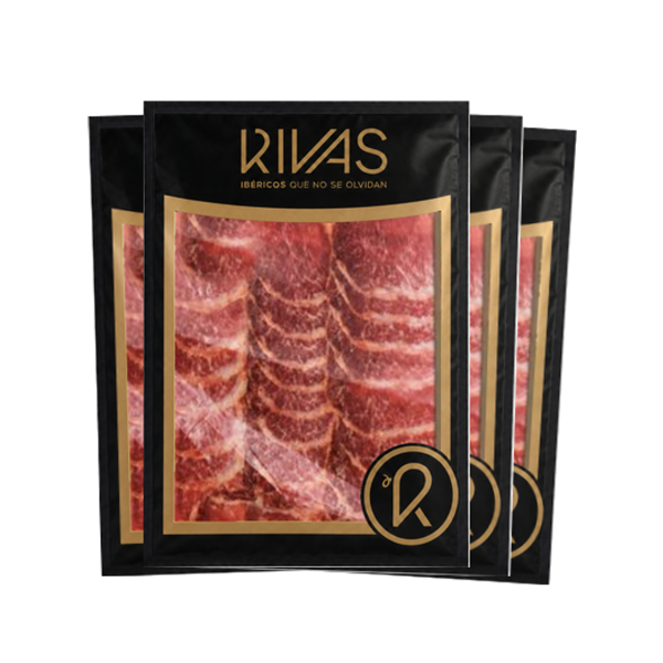 3+1 LONCHEADO LOMO BELLOTA 75% IBÉRICO. ( 4 sobres al precio de 3 ).