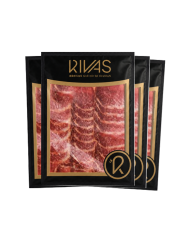 3+1 LONCHEADO LOMO BELLOTA 75% IBÉRICO. ( 4 sobres al precio de 3 ).