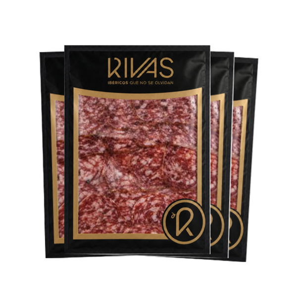 3+1 SALCHICHON BELLOTA IBÉRICO. ( 4 sobres al precio de 3 ).