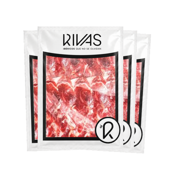 3+1 JAMON CEBO 100% IBÉRICO. (4  sobres al precio de 3 ).