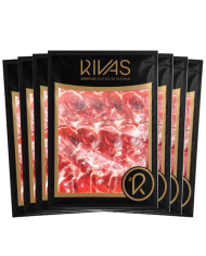5+2 Loncheado Jamon Ibérico Bellota. ( 7 sobres al precio de 5 ).