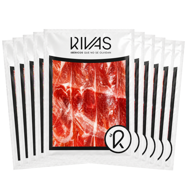 1KG. JAMÓN IBÉRICO RESERVA LONCHEADO 10 SOBRES DE 100GRS.