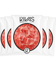 5 UNIDADES DE JAMÓN RIVAS CEBO DE CAMPO 100% IBÉRICO PRESENTADO EN PLATO