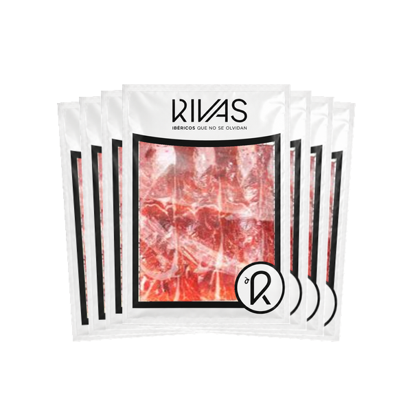 JAMÓN RIVAS GRAN RESERVA 100% NATURAL. (LONCHEADO)