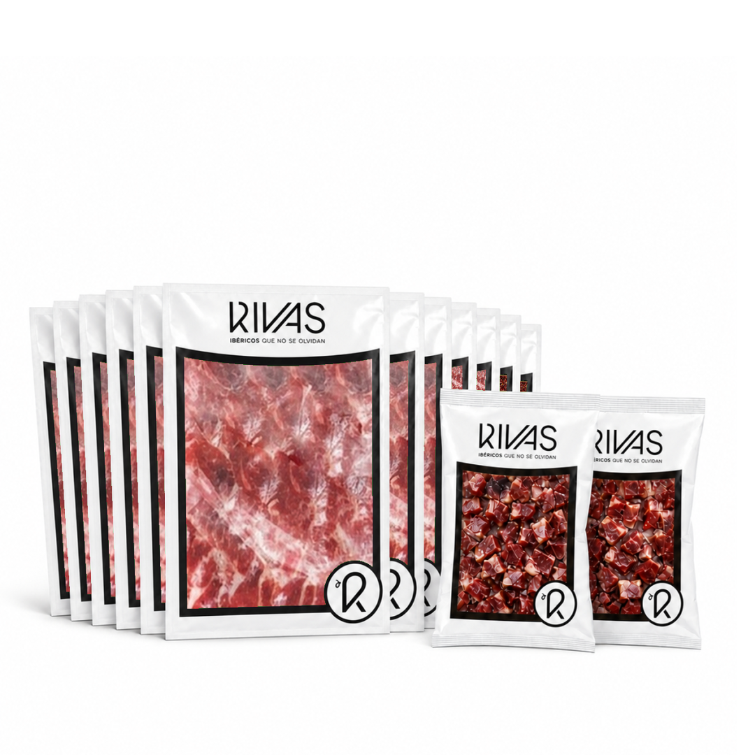 JAMÓN LONCHEADO RIVAS GRAN RESERVA 100% NATURAL