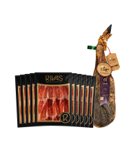 JAMÓN DE BELLOTA 100% IBÉRICO "PATA NEGRA" LOS CHANETES CAMPAÑA - (LONCHEADO)