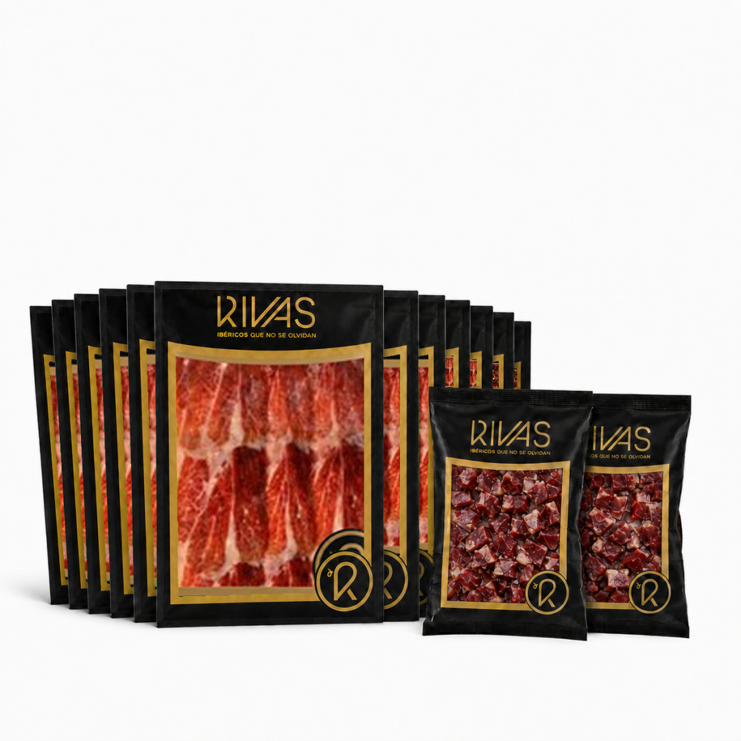 JAMÓN DE BELLOTA 100% IBÉRICO "PATA NEGRA" LOS CHANETES CAMPAÑA - (LONCHEADO)