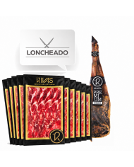 PALETA DE BELLOTA IBÉRICA 75% RAZA IBÉRICA PREMIUM EDICIÓN LIMITADA Y NUMERADA (LONCHEADO).