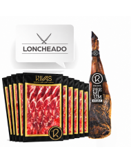 PALETA DE BELLOTA IBÉRICA 75% RAZA IBÉRICA PREMIUM EDICIÓN LIMITADA Y NUMERADA (LONCHEADO).