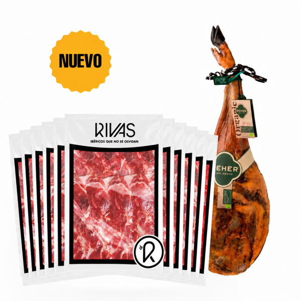 PALETA LONCHEADA BEHER ECOLÓGICA DE CEBO DE CAMPO 100% IBÉRICA