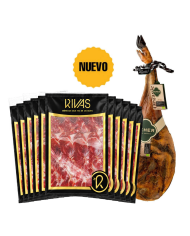 PALETA ECOLÓGICA BEHER BELLOTA 100% IBÉRICA PATA NEGRA LONCHEADA
