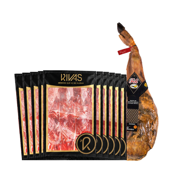 PALETA DE BELLOTA IBÉRICA 75% RAZA IBÉRICA  - FILI (LONCHEADA)