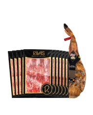 PALETA DE BELLOTA IBÉRICA 75% RAZA IBÉRICA  - FILI (LONCHEADA)