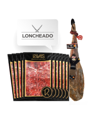 JAMÓN DE BELLOTA IBÉRICO 50% RAZA IBÉRICA - FILI (LONCHEADO)