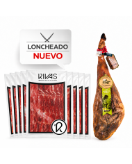 JAMÓN DE CEBO DE CAMPO 100% IBÉRICO +3 AÑOS DE CURACIÓN - (LONCHEADO)
