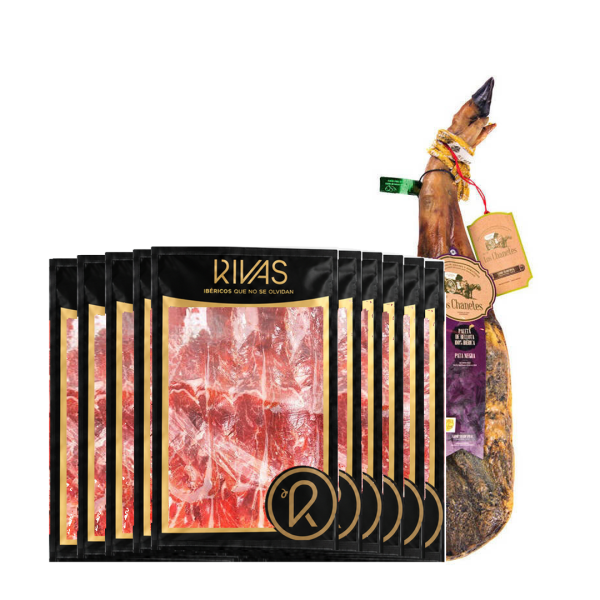 PALETA DE BELLOTA 100% IBÉRICA "PATA NEGRA" LOS CHANETES CAMPAÑA 2019 - (LONCHEADA)