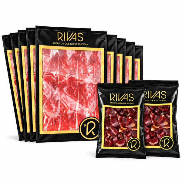 PALETA DE BELLOTA 100% IBÉRICA "PATA NEGRA" LOS CHANETES CAMPAÑA 2019 - (LONCHEADA)