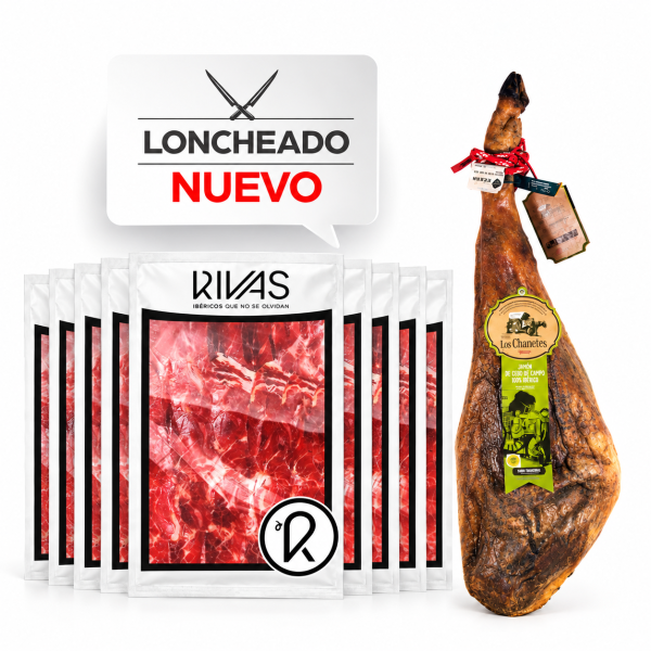 JAMÓN DE CEBO DE CAMPO 100% IBÉRICO +3 AÑOS DE CURACIÓN - (LONCHEADO)
