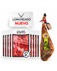 JAMÓN DE CEBO DE CAMPO 100% IBÉRICO +3 AÑOS DE CURACIÓN - (LONCHEADO)