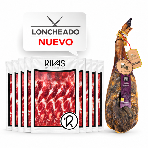 PALETA DE CEBO DE CAMPO 100% IBÉRICA +30 MESES DE CURACIÓN - (LONCHEADO)